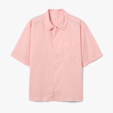 샌프란시스코마켓 MERZ B.SCHWANEN 메르츠 비 슈바넨 GOOD BASICS SHORT SLEEVE SHIRT LIGHT PINK MBE1M40000A63