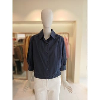 CC콜렉트 [여주점] 씨씨콜렉트 볼륨소매하단스트링숏블라우스 E262msc148