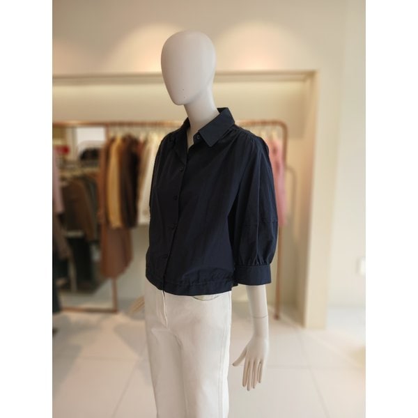 [여주점] 씨씨콜렉트 볼륨소매하단스트링숏블라우스 E262msc148