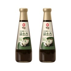 백설 남해 굴소스 500g x2개