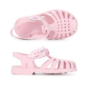 SUN 201 ROSE PASTEL 로즈 파스텔 연핑크 아동 키즈 젤리슈즈 샌들