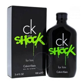 CK 캘빈클라인 CK 원 쇼크 by EDT 스프레이 향수 3.4 oz 남성 5005043