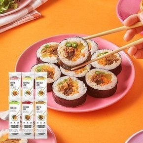 Fresh 식물성 냉동김밥 혼합세트 (불고기+김치제육+야채) x각1개씩
