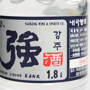 담금주 강주 50도 1.8L 내국양조 소주 증류주 도수 높은 대용량 담금용 술