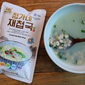 하동 고향집 섬진강 맛집 재첩국 500g 5팩