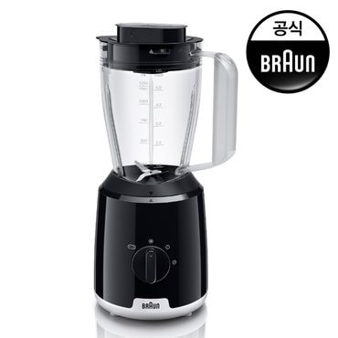 BRAUN [브라운] 파워블렌드1 컴팩트 믹서기 JB1000BK