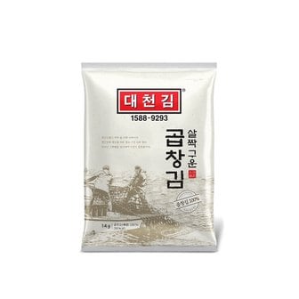 대천김 전장김 살짝 구운 곱창김 10봉