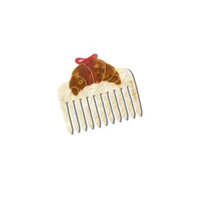 솔라이클립스 보우 크로와상 와이드 투스 헤어 콤브 Bow Croissant Wide Tooth Hair Comb