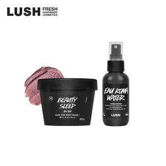 LUSH [백화점]나이트 케어 세트 (뷰티 슬립 125g + 오 로마 워터 100g)