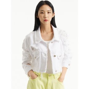 UP-386 디스트로이드자켓_DESTROYED JACKET WHITE