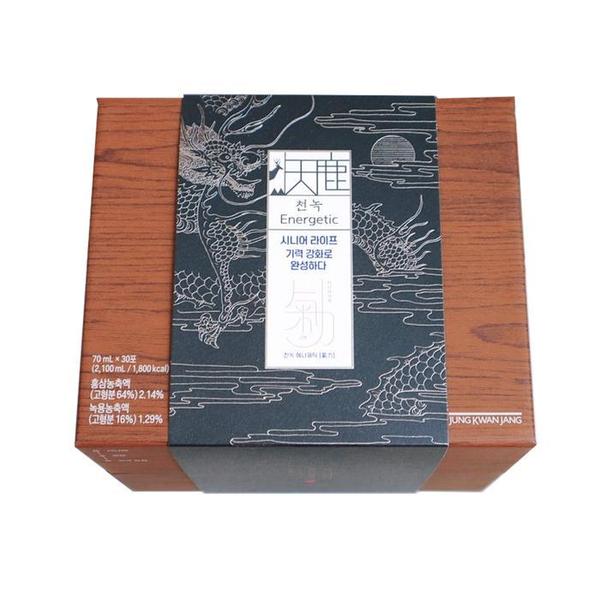 [정관장] 천녹 에너제틱 70ml 30포 (쇼핑백포함) (S26796307)