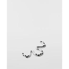 25FW 써네이 반지 ACCXJEW022 D 001 black ARGENTO