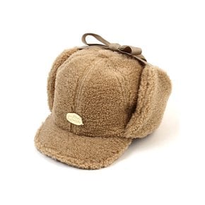 Bubble Beige Fleece Earflap Cap 귀달이모자