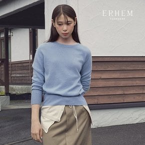 [ERHEM] 에르헴 24 FW 캐시미어 100 라운드 풀오버 1