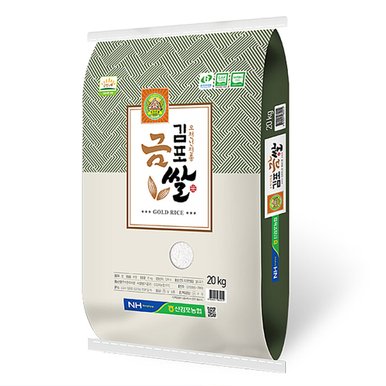 김포금쌀 특등급 추청 쌀20kg 신김포농협