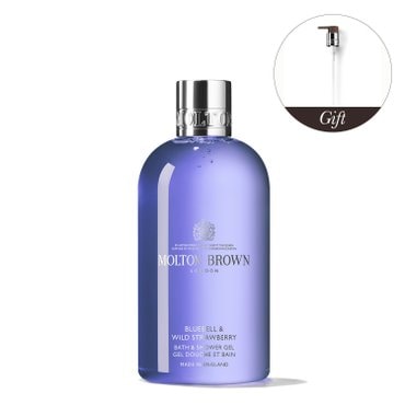 몰튼브라운 [펌프 증정] 블루벨 & 와일드 스트로베리 배쓰 & 샤워 젤 300ml
