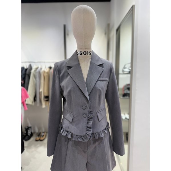 [여주점] 러플 배색 포인트 자켓 ES2JJ304