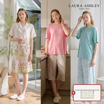 로라애슐리 (신세계단독)로라애슐리 썸머 파자마 2세트+에이프런 1종