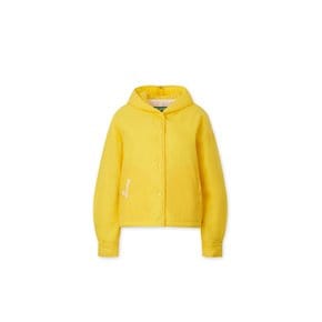 Frankly Hood Point Nylon Quilted Jumper, Yellow