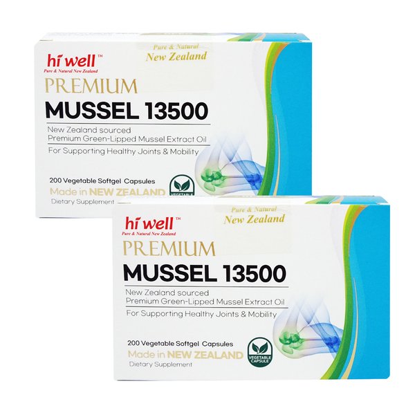 하이웰 프리미엄 초록입홍합오일 13500mg 200캡슐 2개