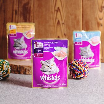 MOLLY'S [위스카스 whiskas] 파우치 고등어80g