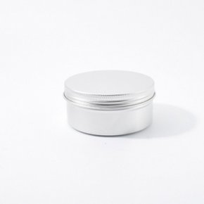 150ml 알루미늄 실버 틴케이스
