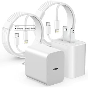 iPhone 충전기 타입 c 20W USB C PD 급속 2개 세트/Apple M