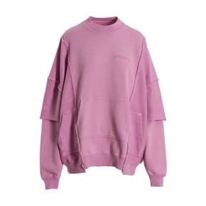 SS23 Patchwork sweatshirt Sweatshirt ESW045NFLMV165 ESW045NFLMV165