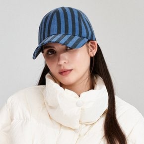 라인 스트라이프 볼캡 (3colors)