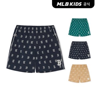 MLB키즈 (공식)24SS 모노그램 우븐숏팬츠 (3color) 7ASMM0143