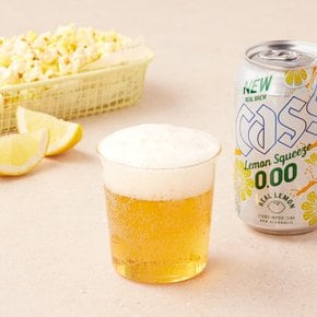 [논알콜] 카스 레몬스퀴즈 0.00 330ml 캔