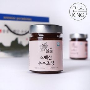 온전식품 단양솔솔 소백산 국산 100%수수조청 3종 선물세트