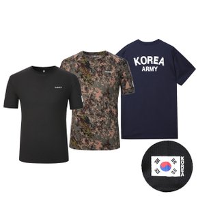 트렉스타 KOREA ARMY 등산 스포츠 남성밀리터리티셔츠