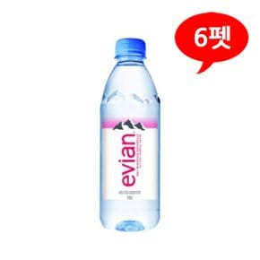 (7101847) 에비앙 천연광천수 500mLx6펫