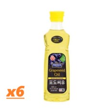 오뚜기 포도씨유 500ml x 6개