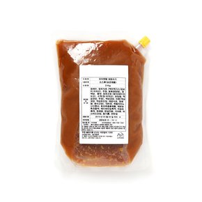 행복한맛남 오리엔탈 파닭소스 2kg 파채소스 샐러드드레싱 깔끔한 맛