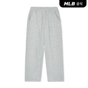 [코리아공식]베이직 스몰로고 와이드팬츠 CHW (Melange Grey)