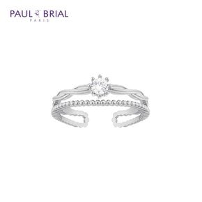 [SILVER] Flowers Wreath Collection PYSR036S (WG) 반지