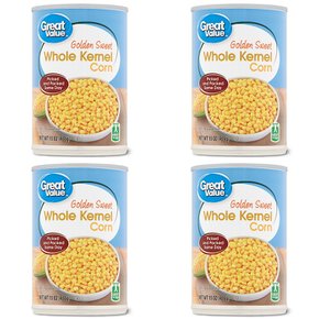 그레이트밸류 홀 커넬 옥수수 Whole Kernel Corn 425g 4개