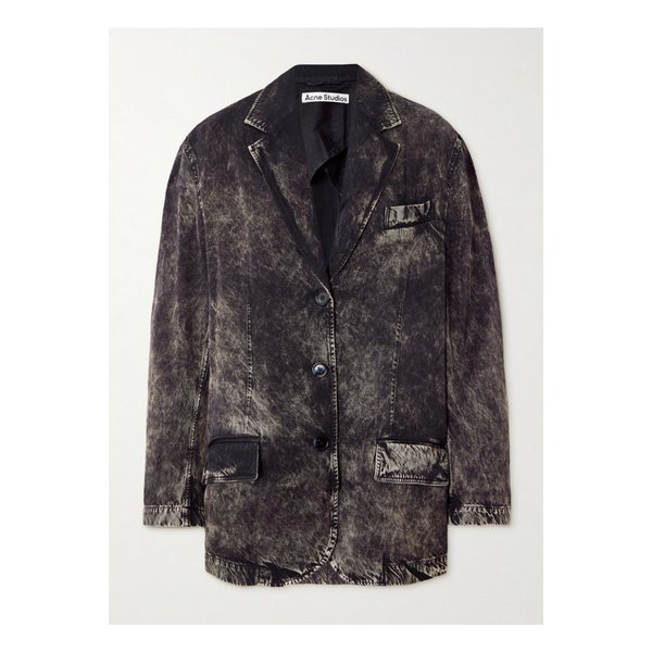 디스트레스 트윌 블레이저 블랙 1647597344753583