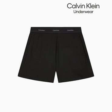 Calvin Klein Underwear 여성 아이콘 코튼 테리 쇼츠 팬츠  QS7275-UB1