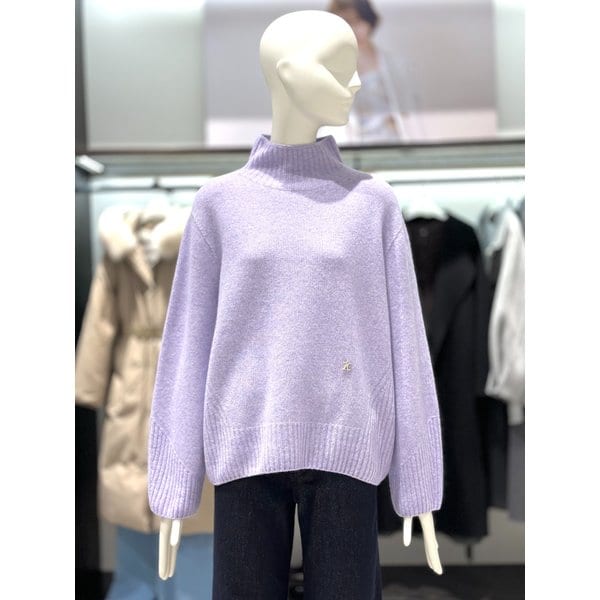 [시흥점] 루즈핏 하이넥 홀가먼트 니트 V254KSK931