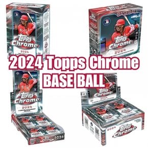 2024 Topps Chrome Baseball Factory Sealed [MLB [매진 필연 재고 불과...] 탑스 크롬 베이스볼