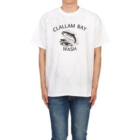 와일드동키 남성 반팔티셔츠 T CLALLAM WHITE DIRTY M