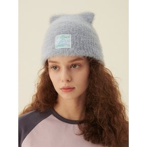 ANGORA EAR BEANIE - GRAY 앙고라 비니