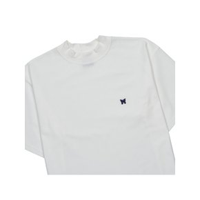 SS25 남성 막넥 폴리 티셔츠 QV353A WHITE