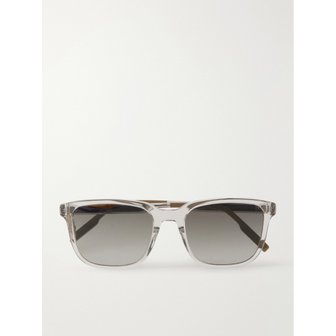 DIOR 디올 기하학적 스퀘어 프레임 아세테이트 선글라스 46376663163075397