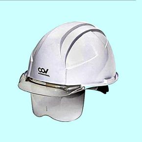 산업현장 필수품 안전제일 보안경 안전모 일체형 (S12175678)