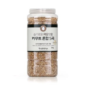 [정기배송가능]하나로라이스 큰마음 선물세트 슬기로운 저당잡곡 2kg x 2 /2주간격 2회배송