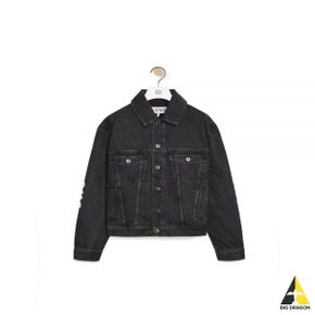 로에베 Anagram jacket in cotton (H526Y50W18 1100) (아나그램 데님 자켓)